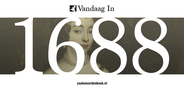 Vandaag in 1688